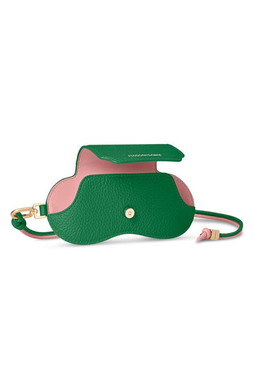 Maison De Sabre Clippable Leather Sunglasses Case In Brown