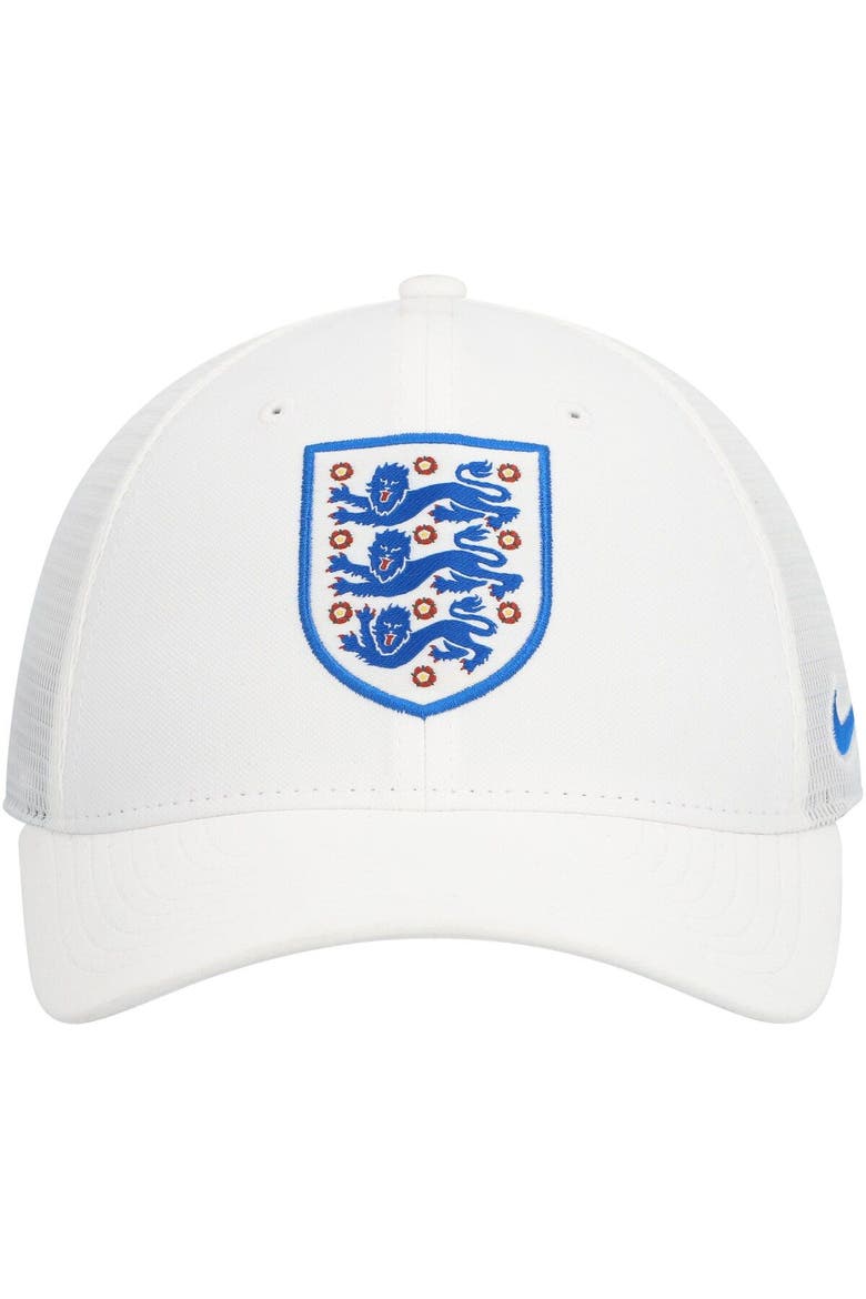 Men's Nike White England National Team Legacy91 Aerobill Performance Flex Hat, Alternate, color, White