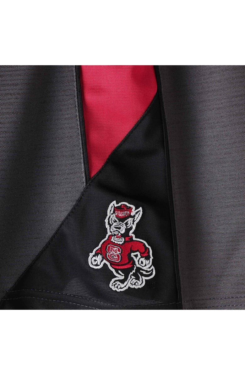 COLOSSEUM Men's Colosseum Charcoal NC State Wolfpack Turnover Team Shorts, Alternate, color, Charcoal