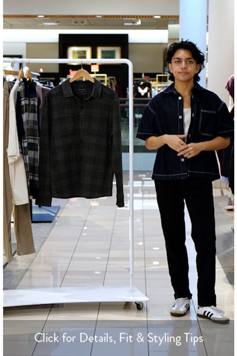 Upton Plaid Double Knit Overshirt video