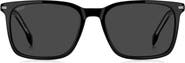 BOSS 55mm Rectangular Sunglasses