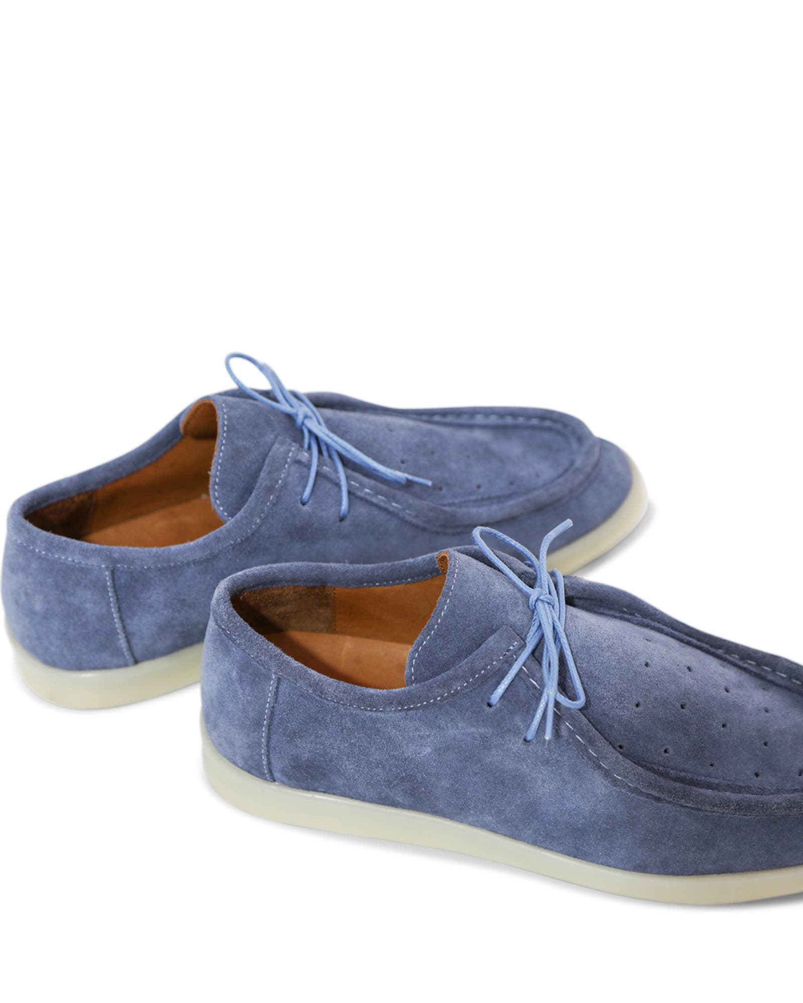 Heatwave Suede Boat Shoes, Alternate, color, Blue