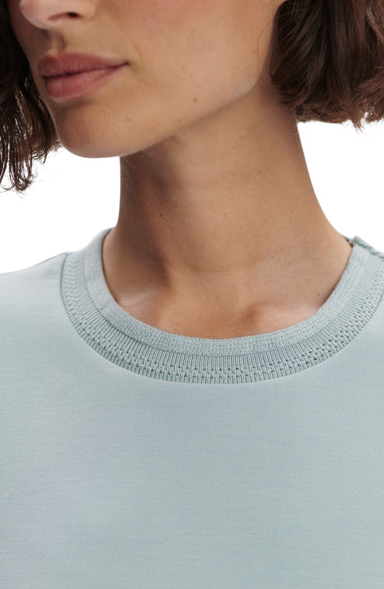 Varley Shea Crop Tank, Alternate, color, Ether Blue