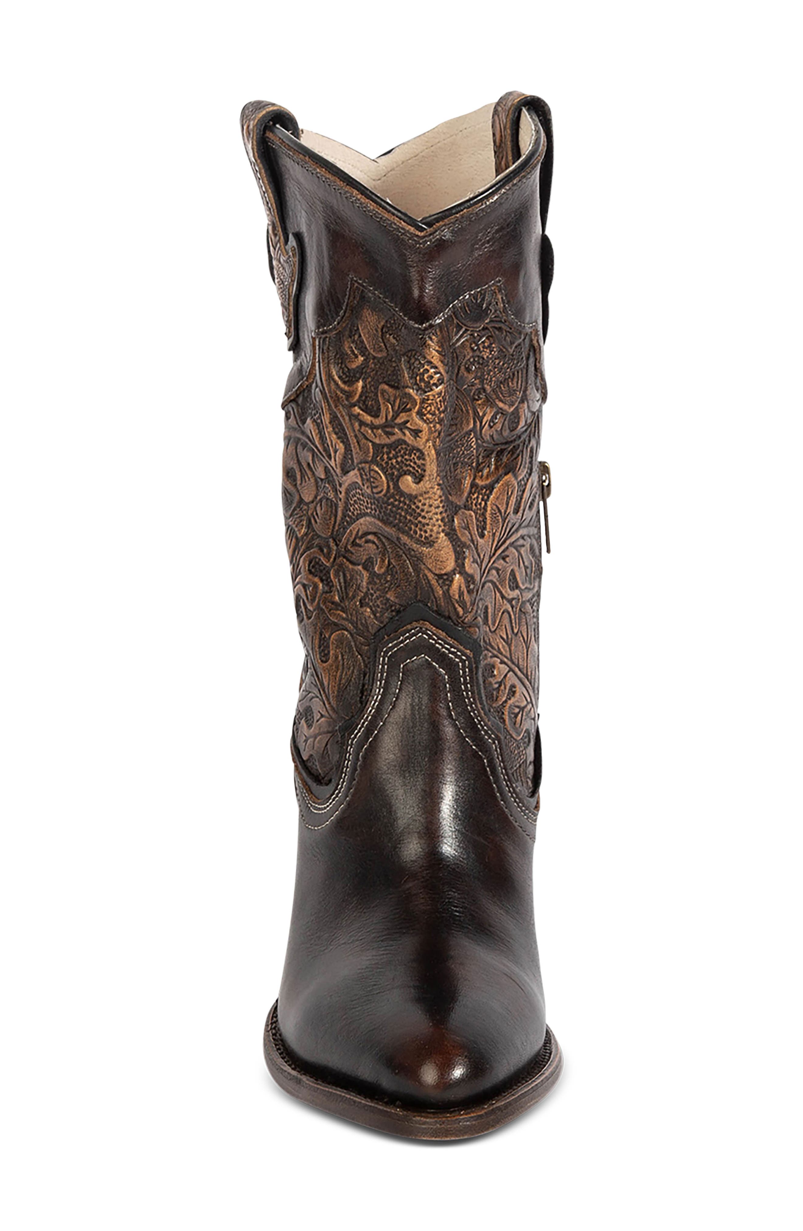 Loretta Western Boot, Alternate, color, GOLD/BROWN