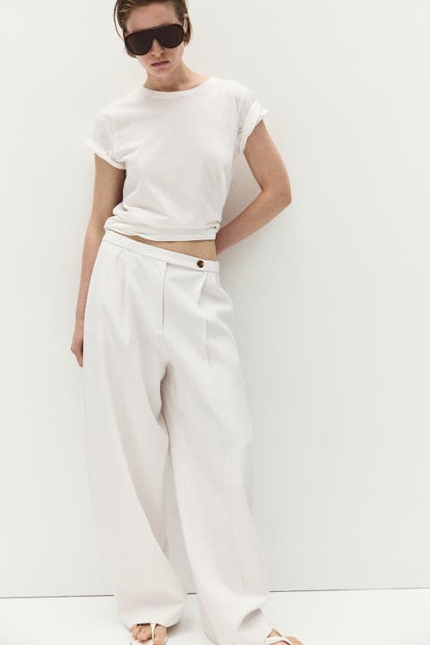 white plus size dress pants Women's Plus-Size & Leggings Our best Ayolanni White Women's Fashion 2024