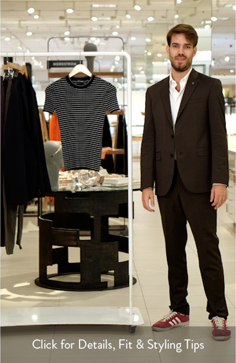 Stripe Rib Crewneck Top, sales video thumbnail