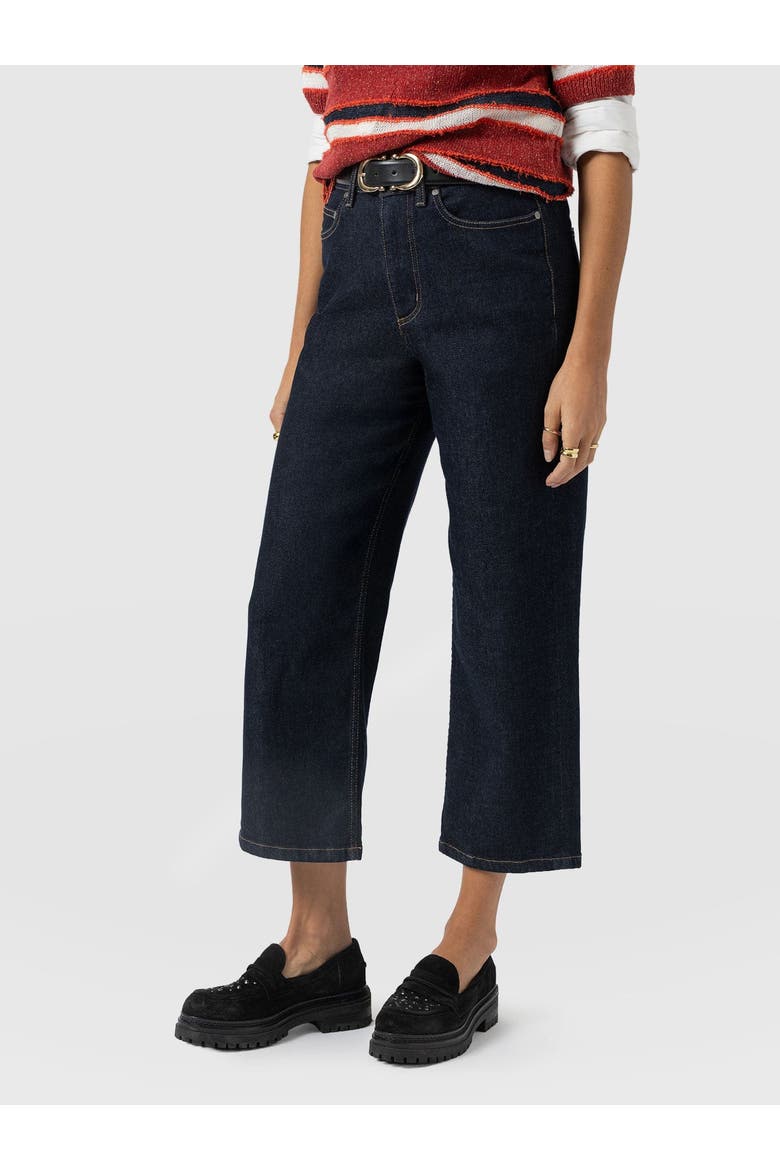 Rylie Crop Jean, Alternate, color, Indigo