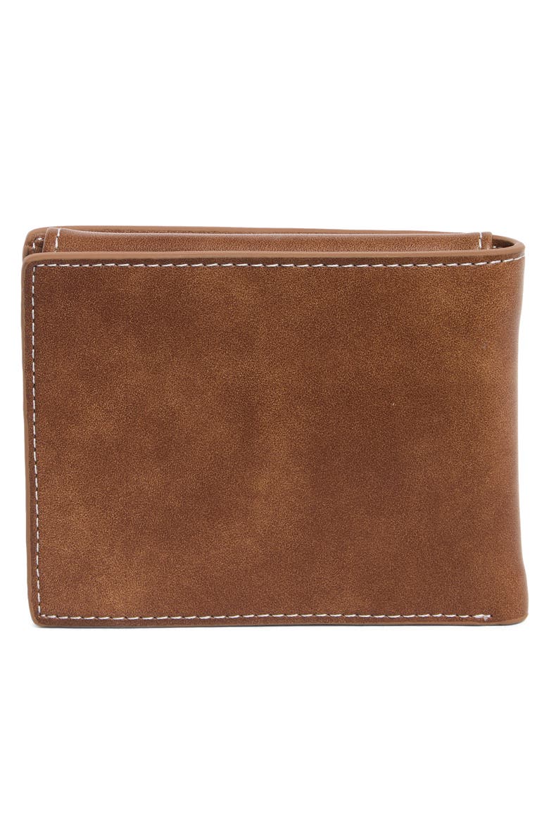 Commuter Pocket Bifold Wallet, Alternate, color, BROWN