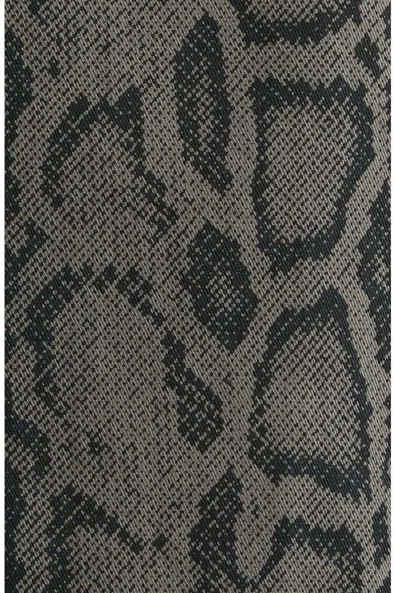Snake Camo Cotton Twill Camp Shirt, Alternate, color, SNAKE LEAF (GARMENT)
