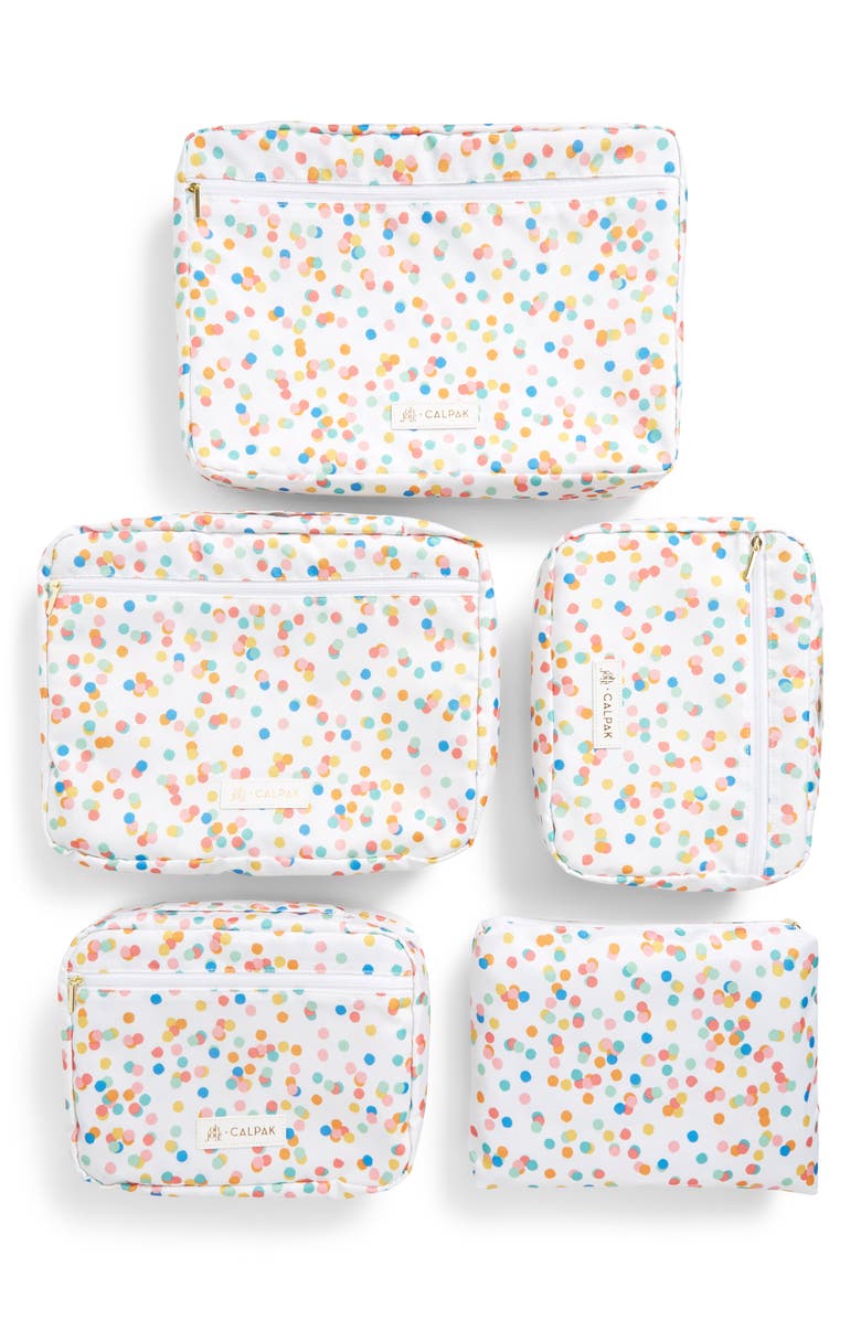 CALPAK x Oh Joy! Set of 5 Packing Cubes, Alternate, color,
