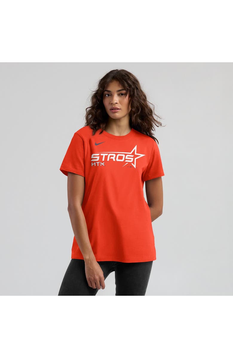 Nike Women's Nike Orange Houston Astros 2025 City Connect Wordmark T-Shirt, Main, color, Orange