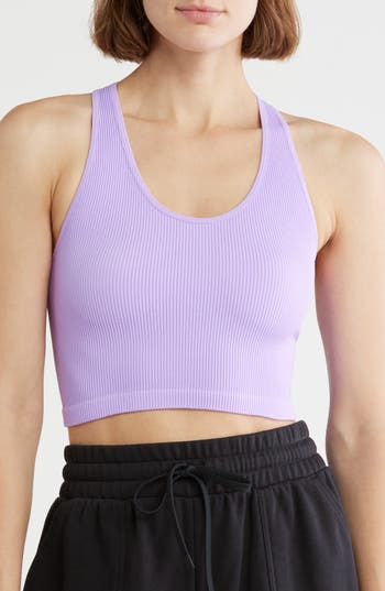 Z By Zella Stretch Seamless Longline Bra