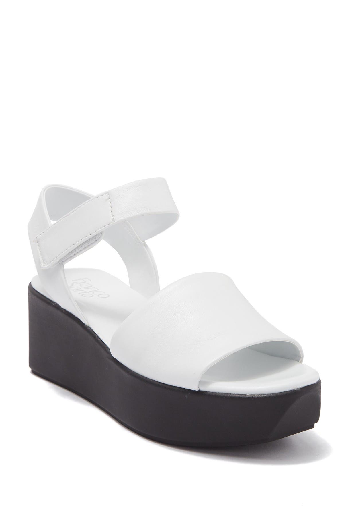 Franco Sarto Calliope Leather Platform Sandal (Women) | Nordstromrack