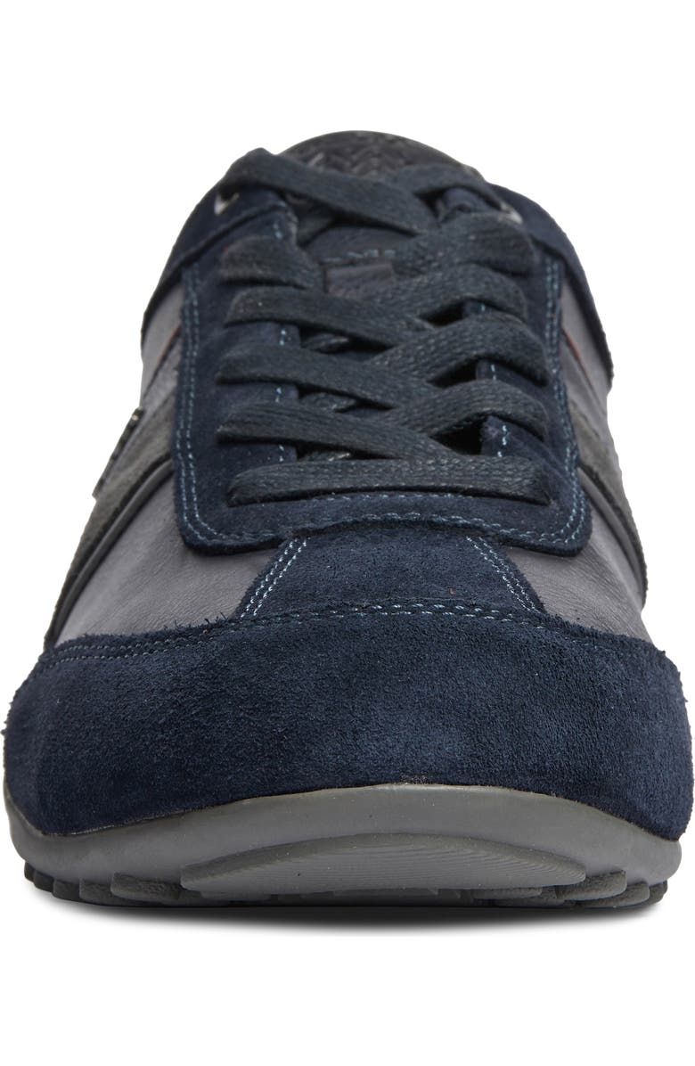 Geox Wells Sneaker, Alternate, color, Navy/ Dk Burgundy