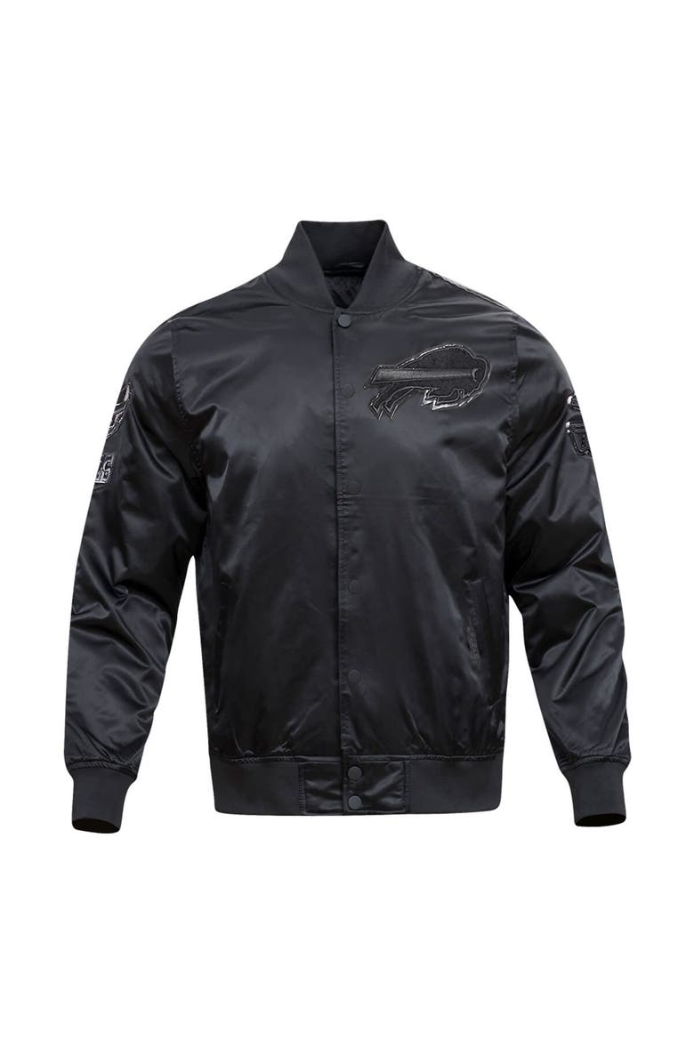 PRO STANDARD Men's Pro Standard Josh Allen Black Buffalo Bills Player Full-Snap Jacket, Alternate, color, Black