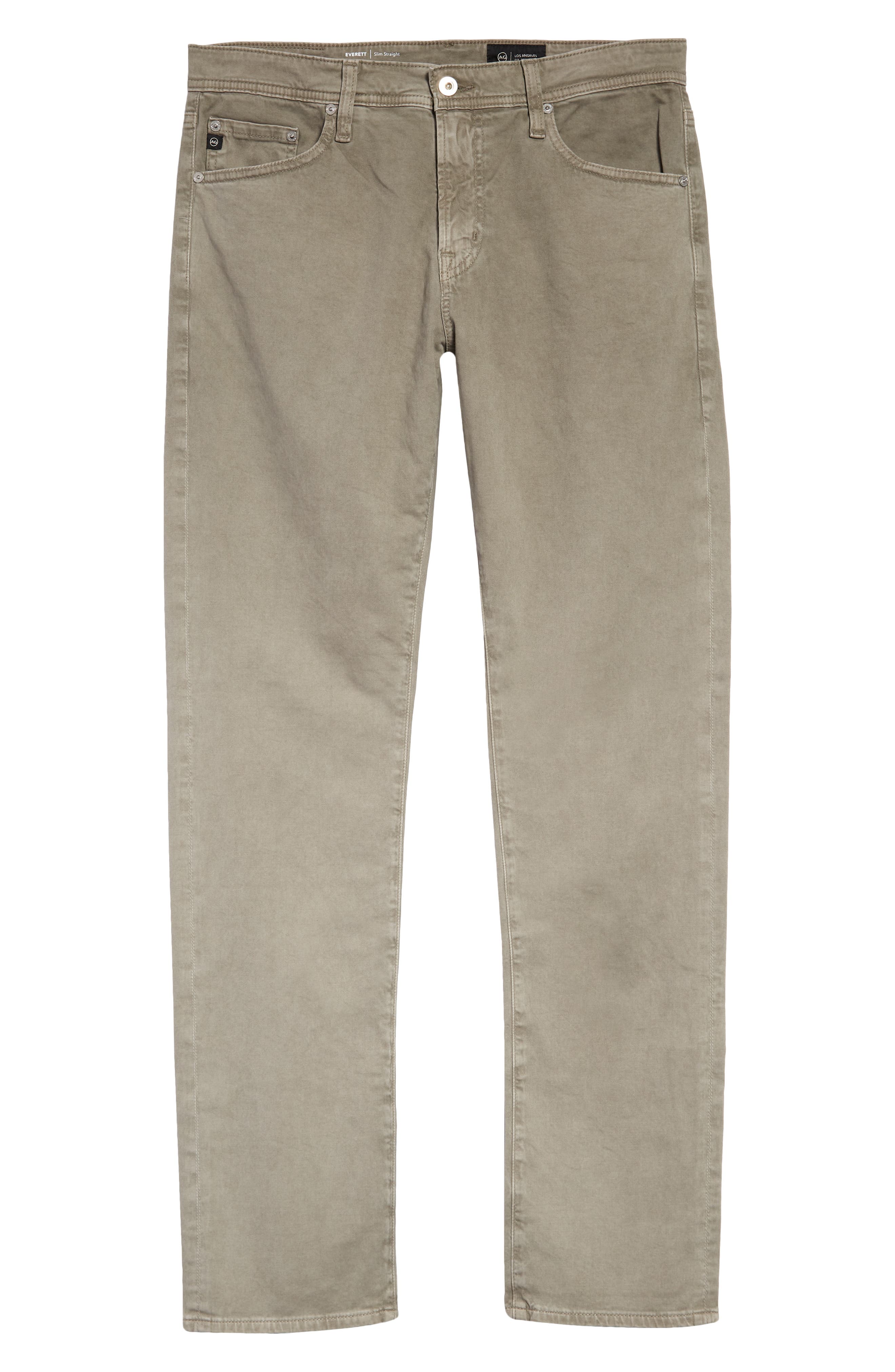 Мужские AG Everett Stretch Sateen Slim Straight Pants — фото 5