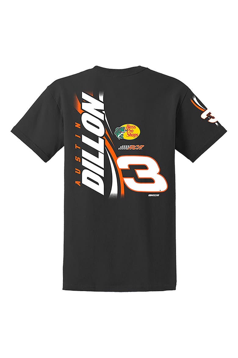 Youth Hendrick Motorsports Team Collection  Black Austin Dillon 2023 #3 Bass Pro Shops Name & Number T-Shirt, Alternate, color, Black