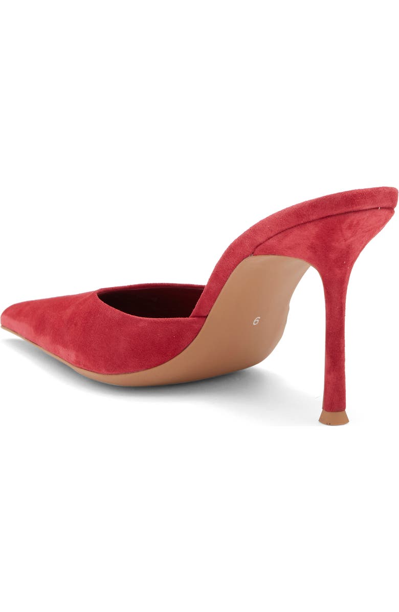 Jeffrey Campbell Robyn Pointed Toe Mule, Alternate, color, Deep Rose Suede