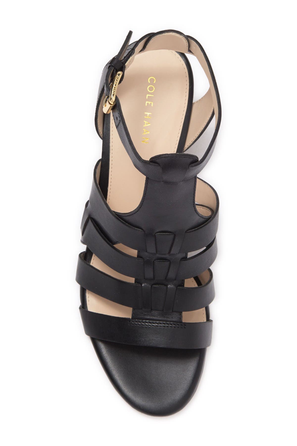 Cole Haan Jacey Leather Cage Sandal, Alternate, color, 