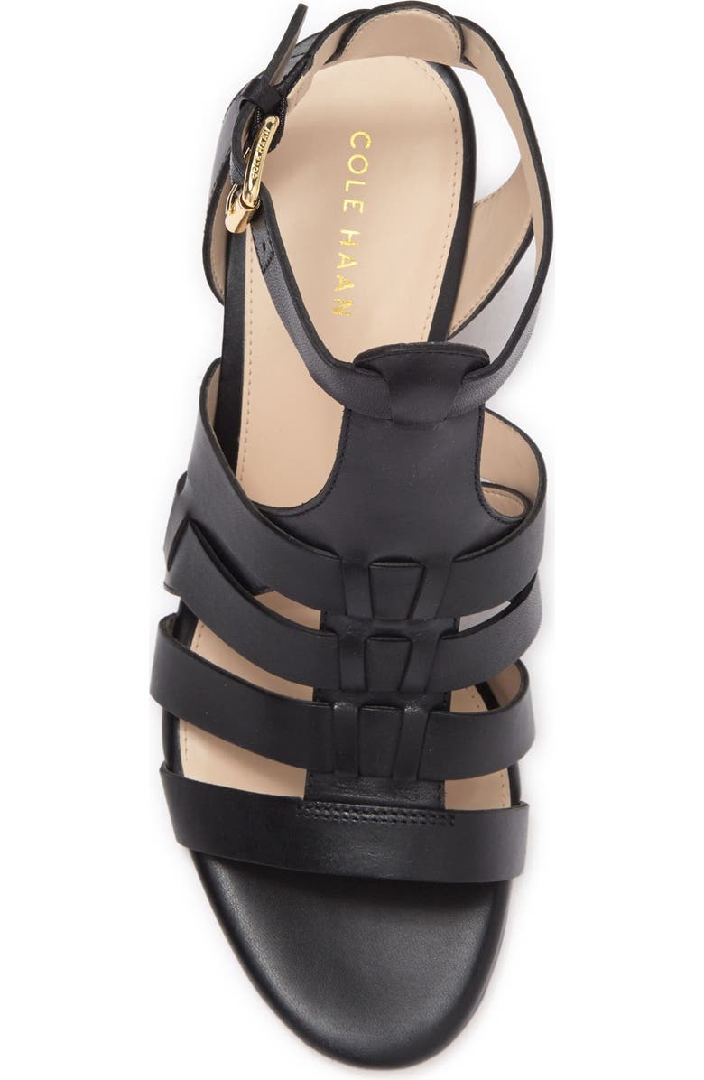 Cole Haan Jacey Leather Cage Sandal, Alternate, color,