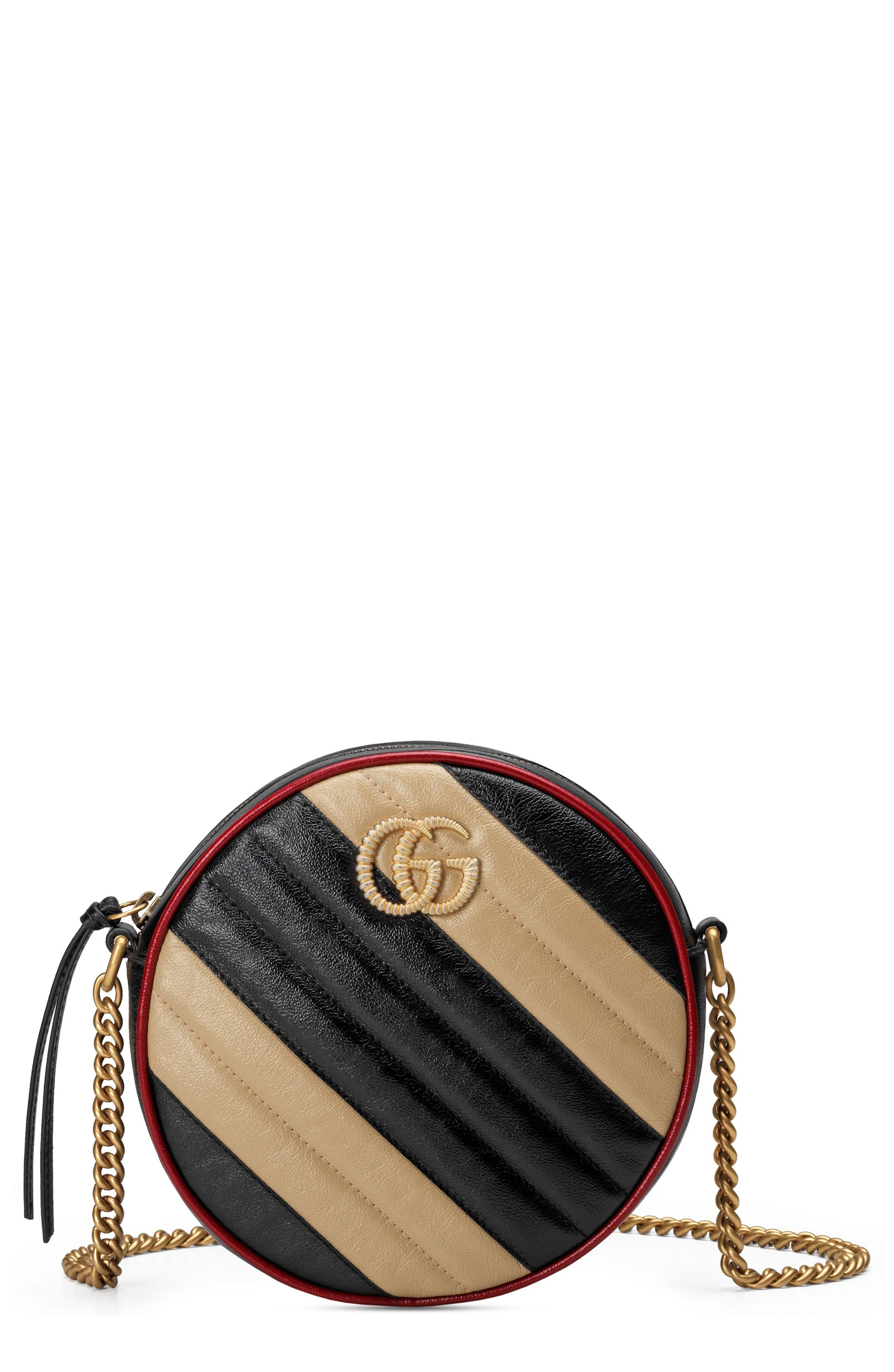 Gucci Mini GG Marmont 2.0 Matelassé Leather Shoulder Bag, Main, color, 