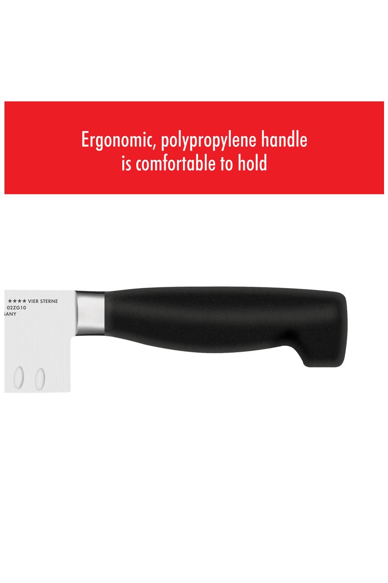 Four Star 7-Inch Hollow Edge Santoku Knife, Alternate, color, STAINLESS STEEL