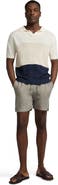 Onia Silk Linen Short Sleeve Johnny Polo