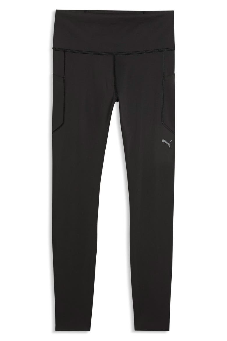 PwrMode High Waist Pocket 7\/8 Leggings, Alternate, color, PUMA BLACK