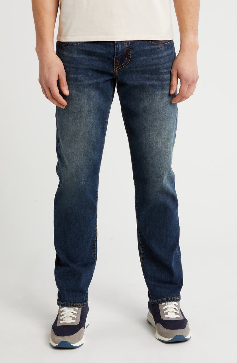 True Religion Brand Jeans Geno Snap Flap Pocket Slim Jeans, Main, color, 
