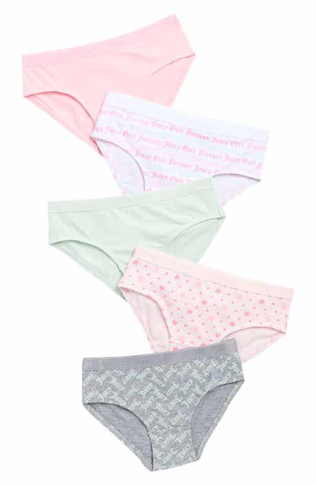 Kids' 5-Pack Stretch Cotton Bikini Briefs