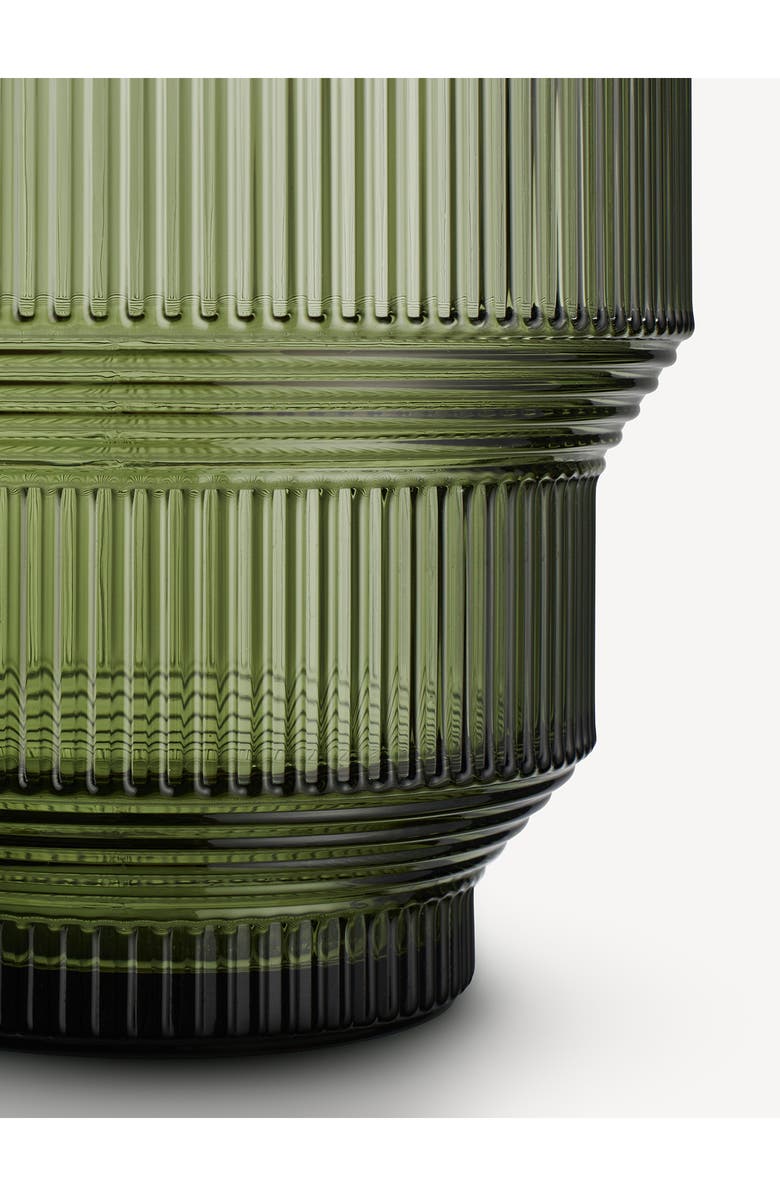 Kosta Boda Large Pavilion Crystal Vase, Alternate, color, Green