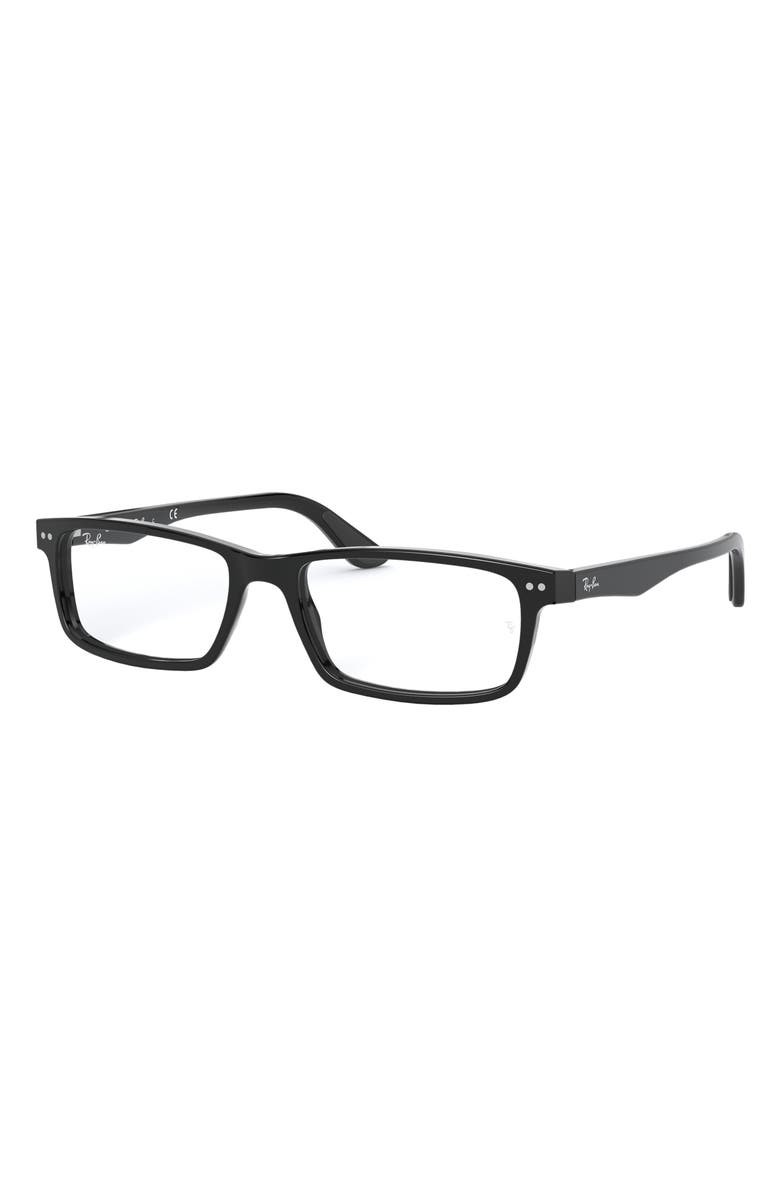 Ray-Ban 54mm Rectangular Optical Glasses, Alternate, color, 
