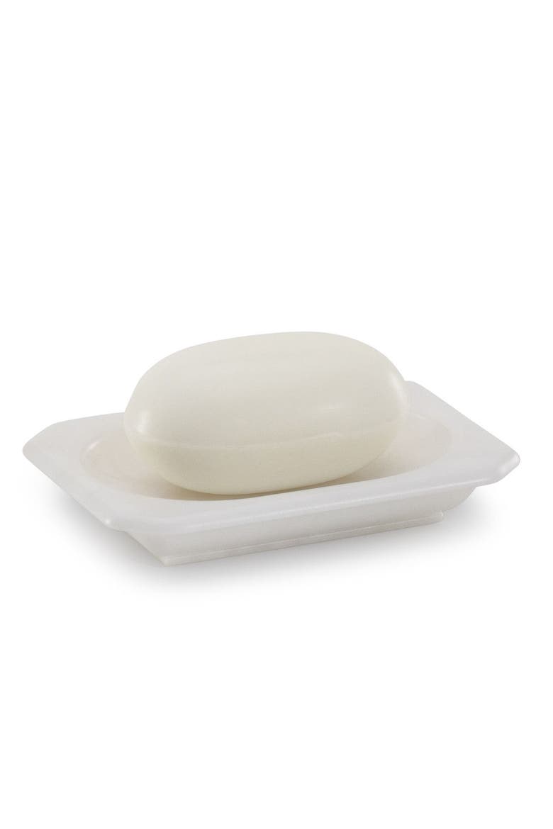 Roma Soap Dish, Main, color, WHITE