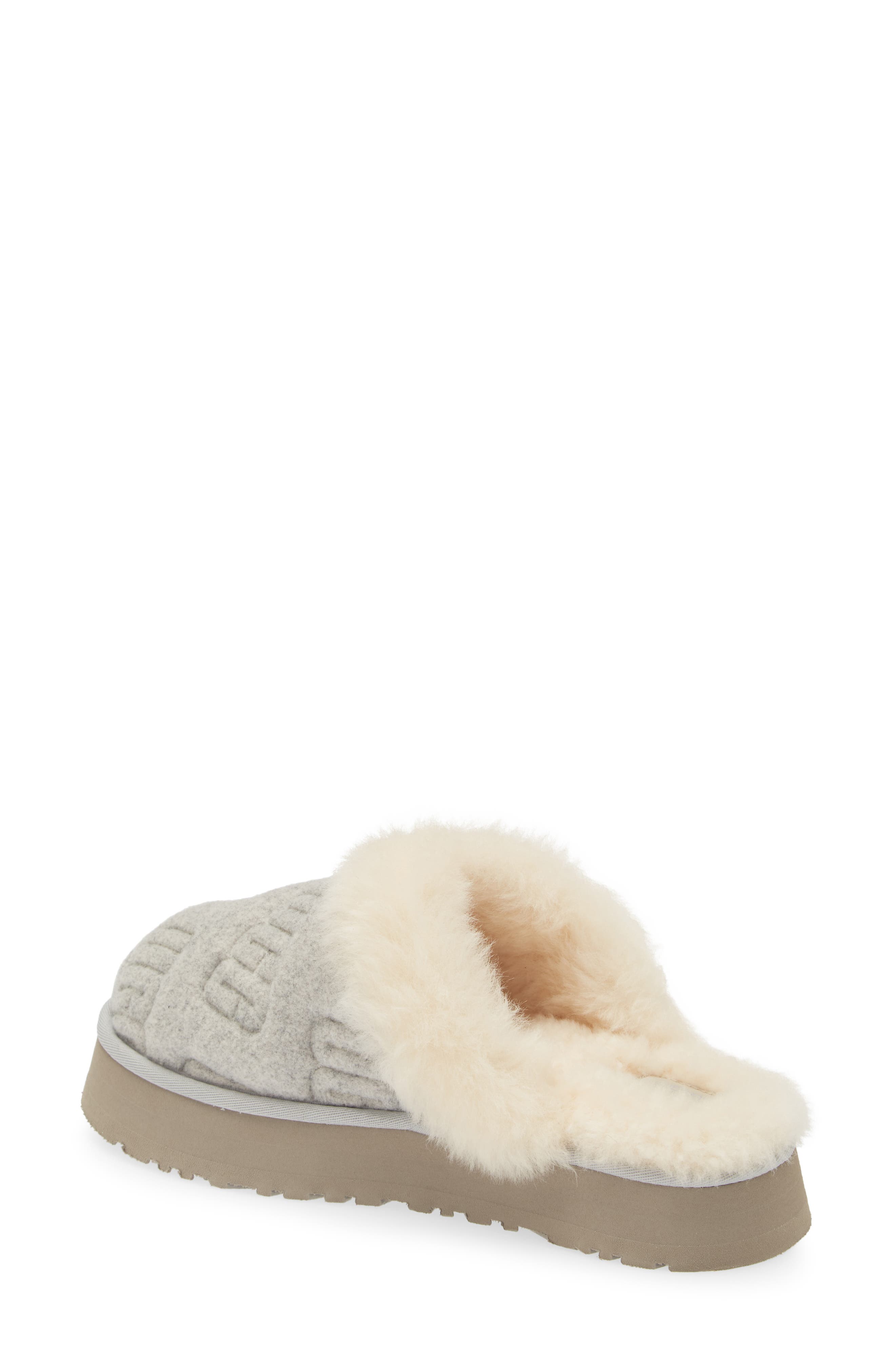 UGG<sup>®</sup> Disquette Felted Shearling Lined Slipper, Alternate, color, 