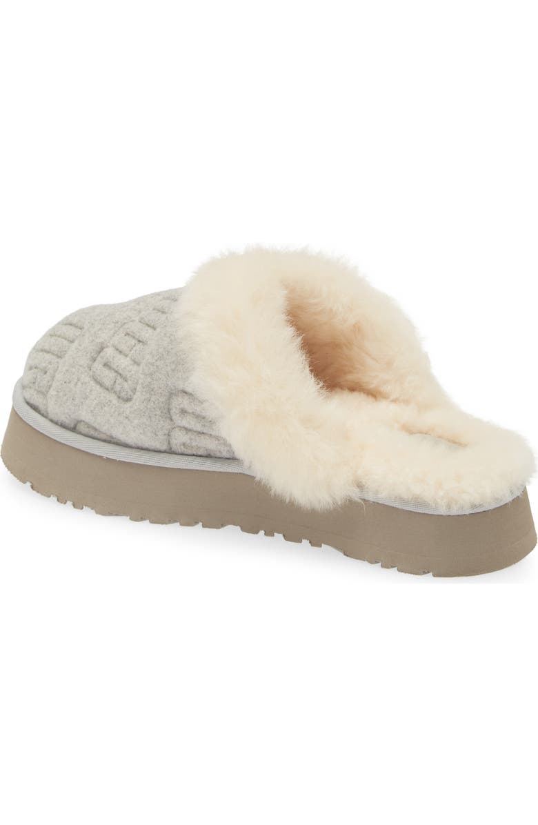 UGG<sup>®</sup> Disquette Felted Shearling Lined Slipper, Alternate, color,