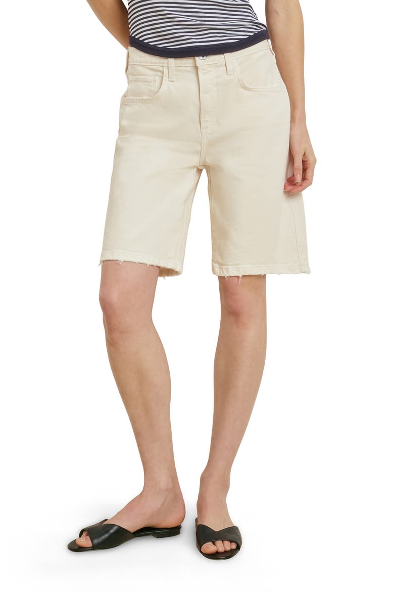 The Tommy Bermuda Denim Shorts, Main, color, GARDENIA