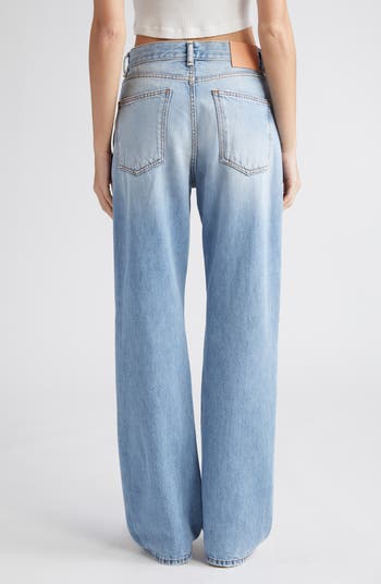 Acne Studios 1977 Distressed High Waist Nonstretch Jeans Acne Studios 1977 Distressed High Waist Nonstretch Jeans