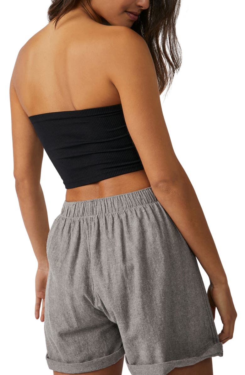 Free People Amelia Bandeau Bra, Alternate, color, Black