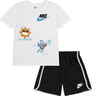 Kids' Just Believe Graphic T-Shirt & Shorts Set