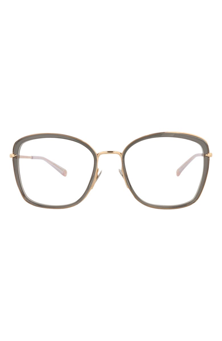 Pomellato 53mm Square Optical Glasses, Main, color, 