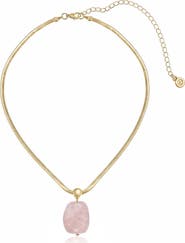 Ettika Cultured Baroque Pearl Pendant Necklace