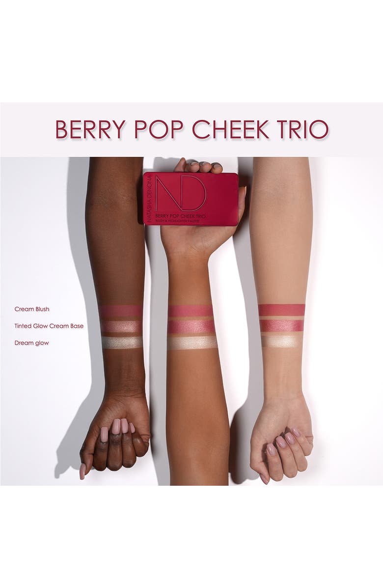 Natasha Denona Berry Pop Cheek Trio, Alternate, color,