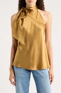 FRAME Ribbon Halter Top