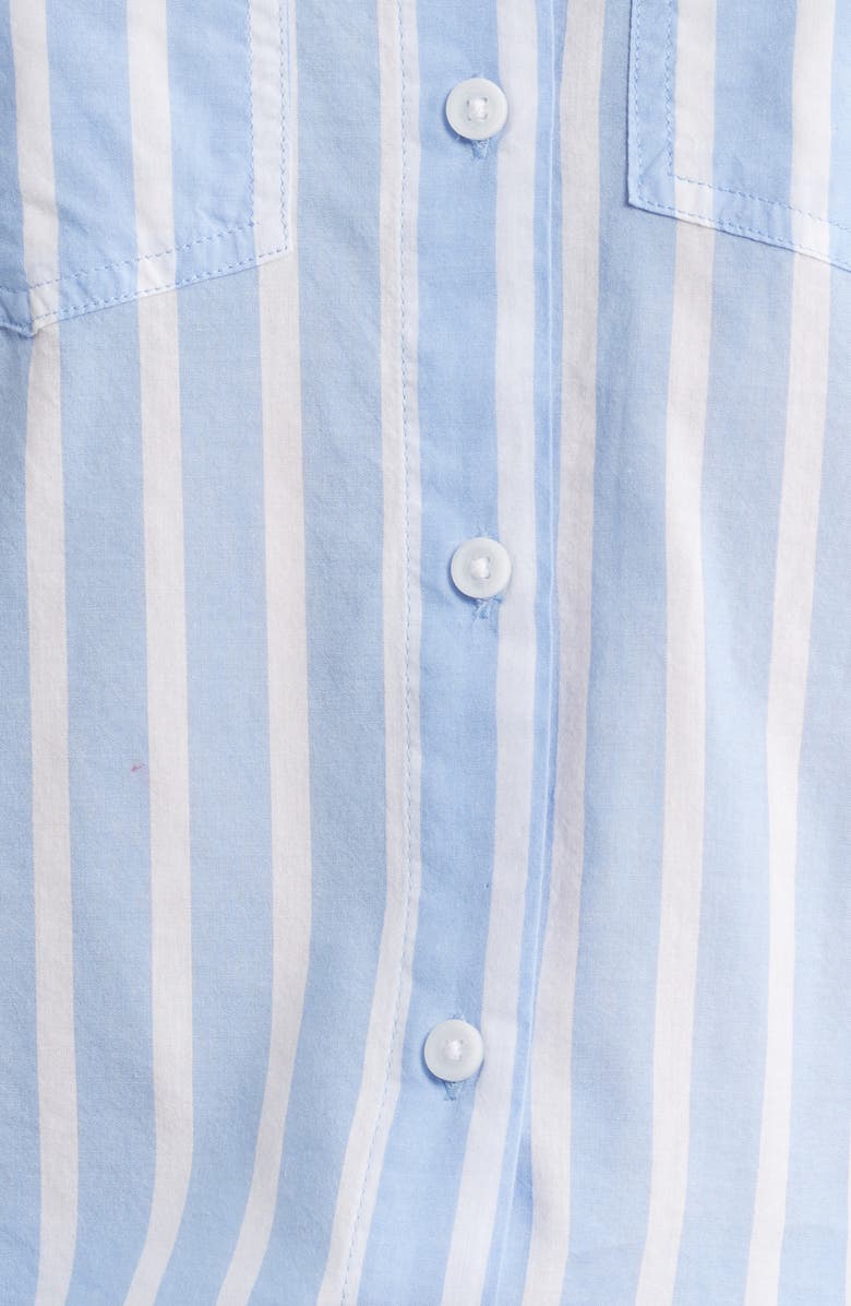 beachlunchlounge Annalisa Stripe Shirt, Alternate, color, Shoreline