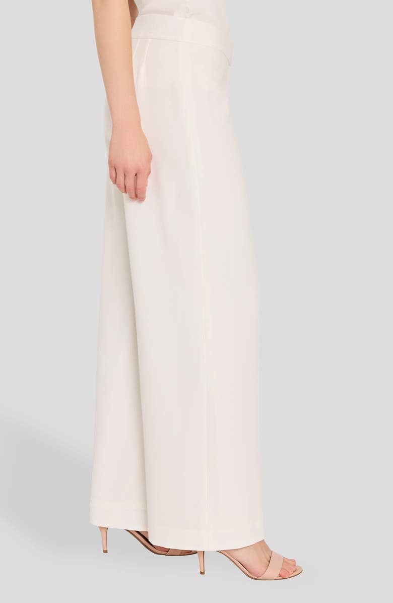 Tahari ASL Wide Leg Pants, Alternate, color, White