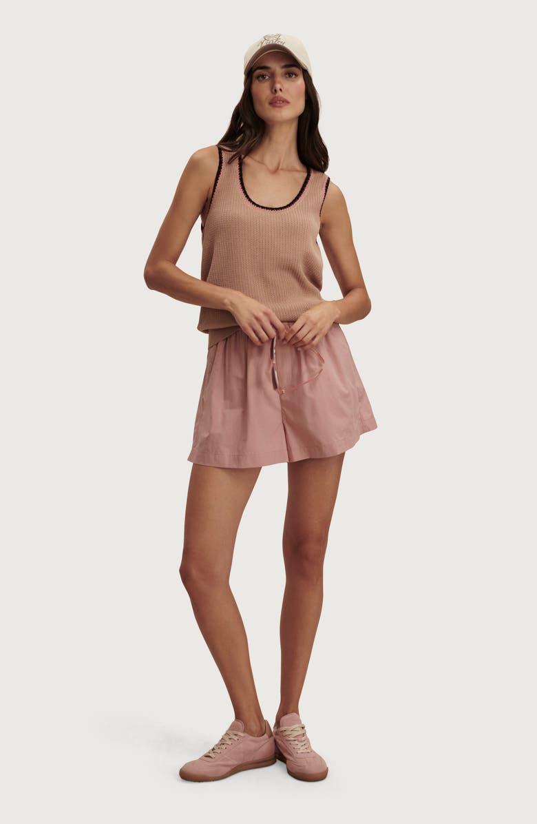 Varley Higson Cotton Knit Tank, Alternate, color, Light Taupe