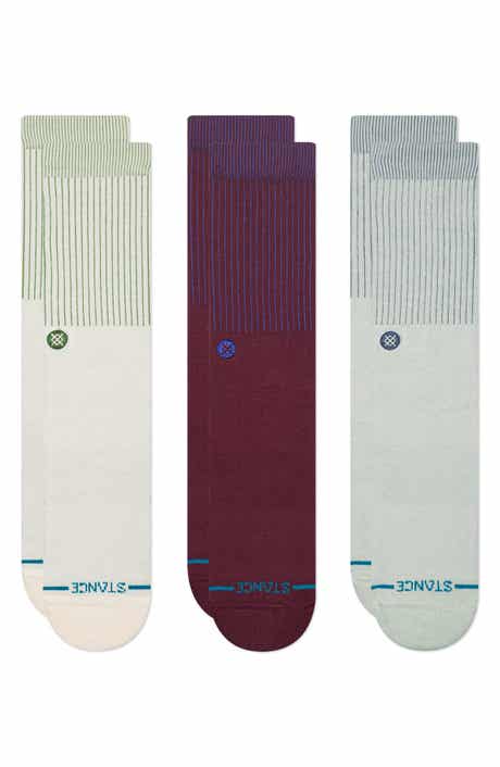 Mill House Assorted 3-Pack Cotton Blend Crew Socks