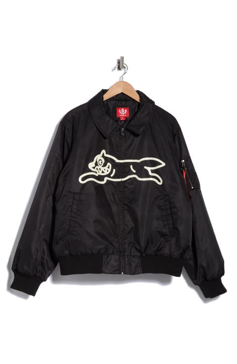Logo Nylon Flight Jacket