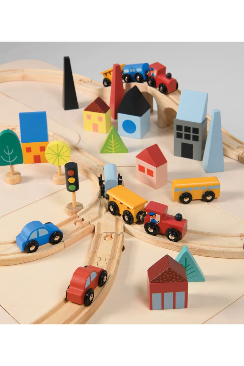 Town Train Set, Alternate, color, Multi-color