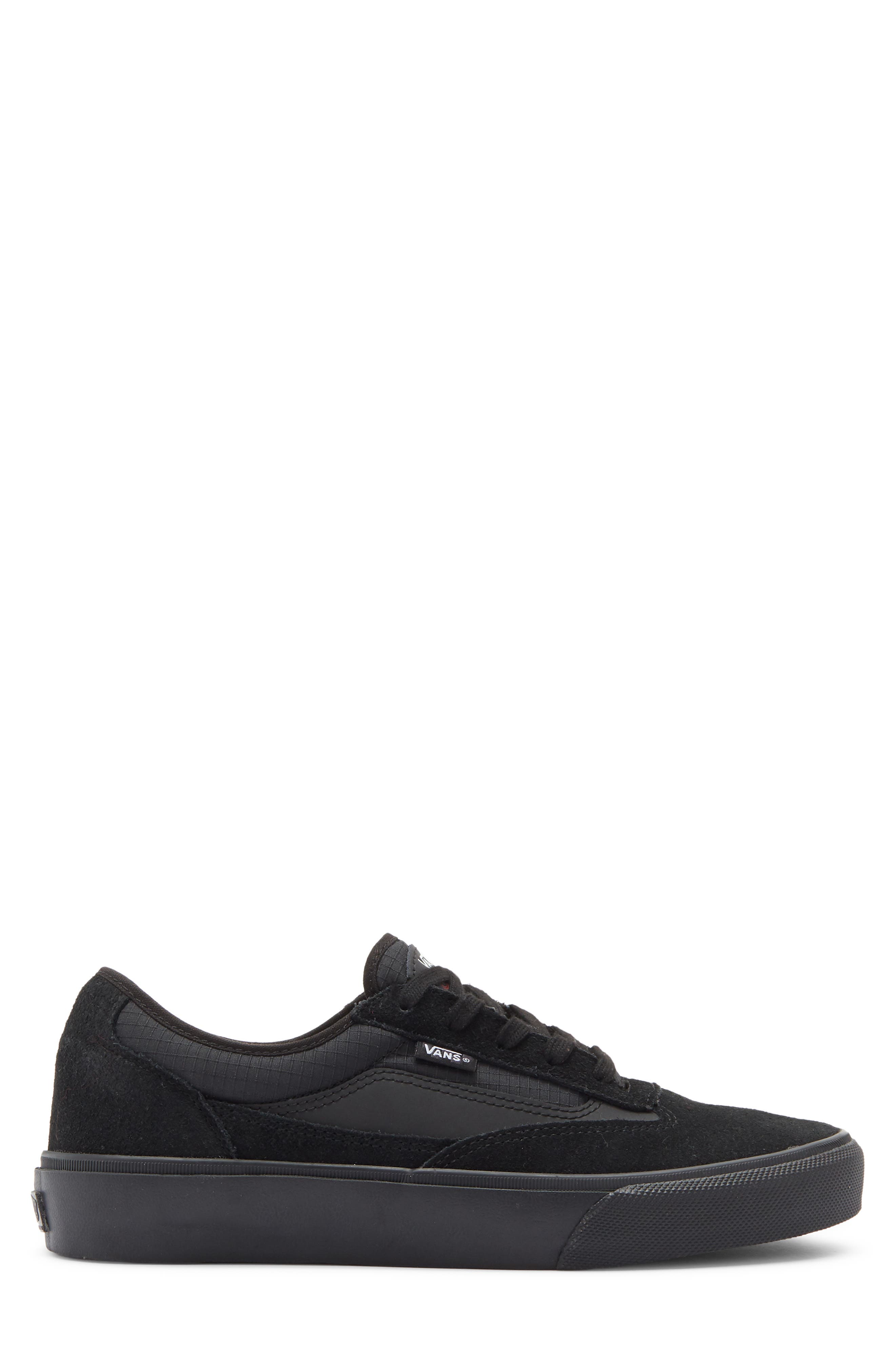 Skate Curren Caples Sneaker, Alternate, color, BLACK/BLACK